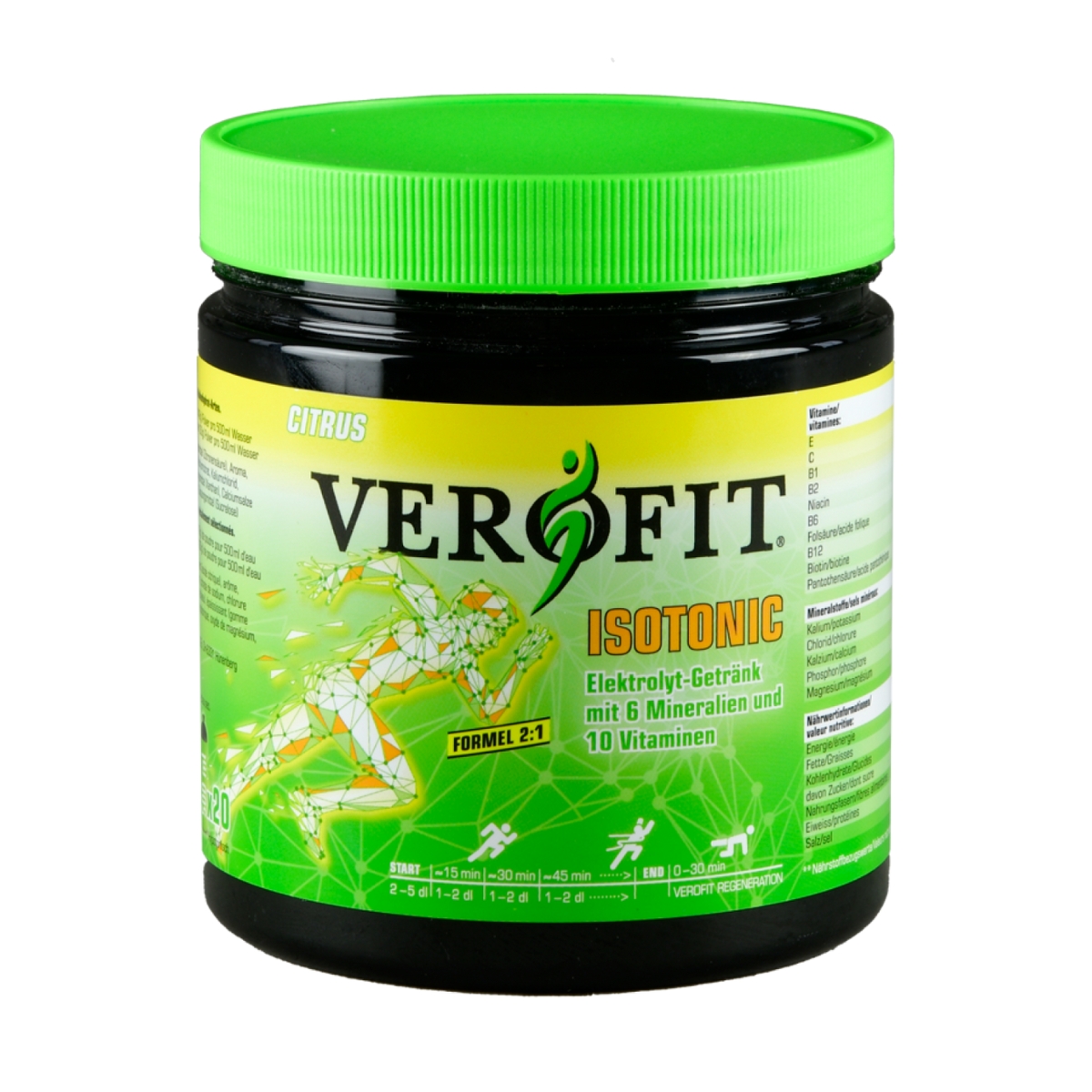 VEROFIT Isotonic Citrus Dose 600 g