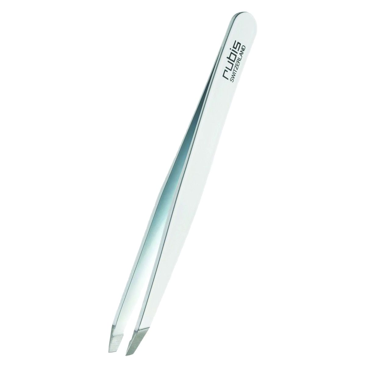 Rubis Pinzette schräg weiss Inox