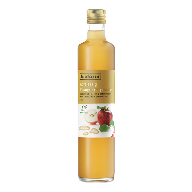 Biofarm Apfelessig naturtrüb Flasche 500 ml