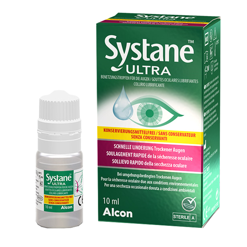 SYSTANE Ultra Benetzungstropfen ohne Konservierungsmittel 10 ml