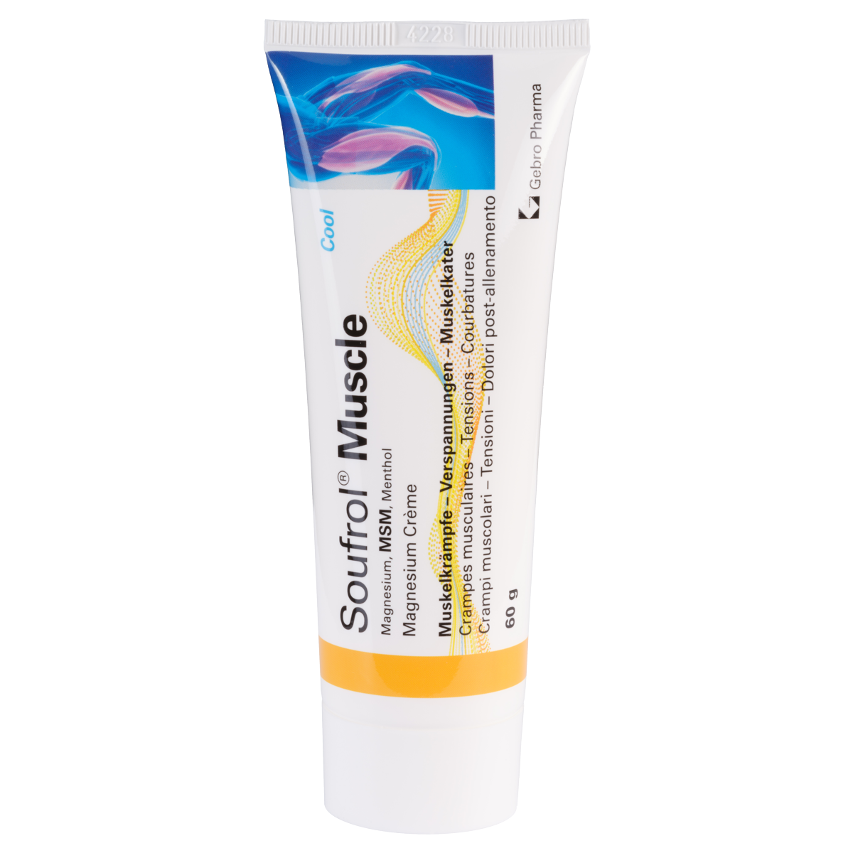 Soufrol Muscle Magnesium Creme Cool Tube 60 g