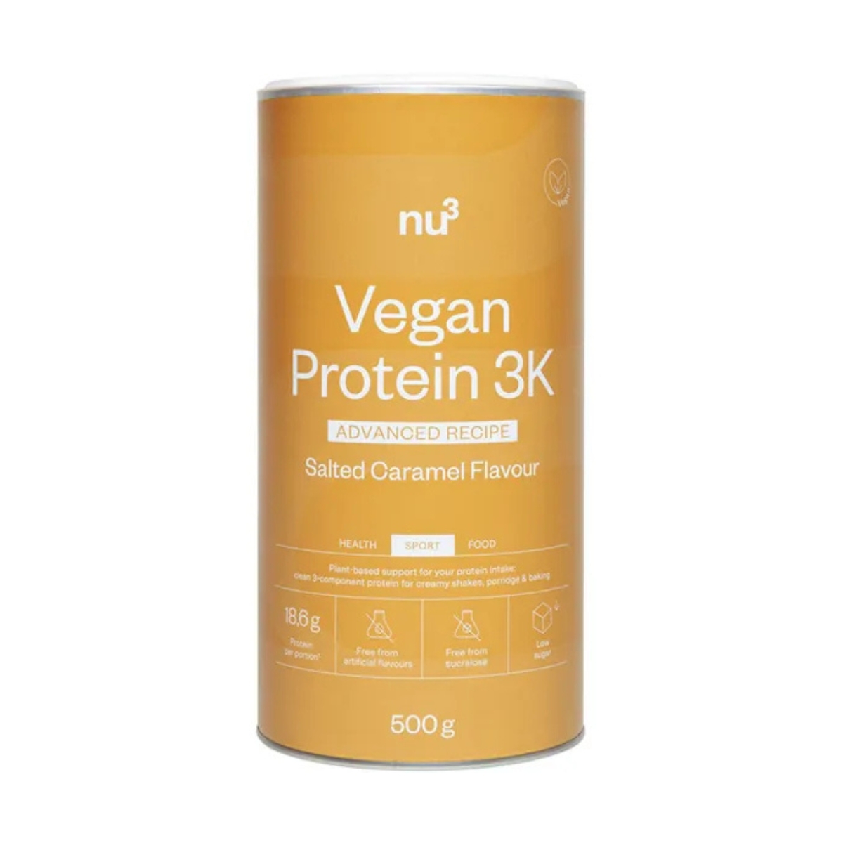 Nu3 Vegan Protein 3K Advanced 500 g Salted Caramel