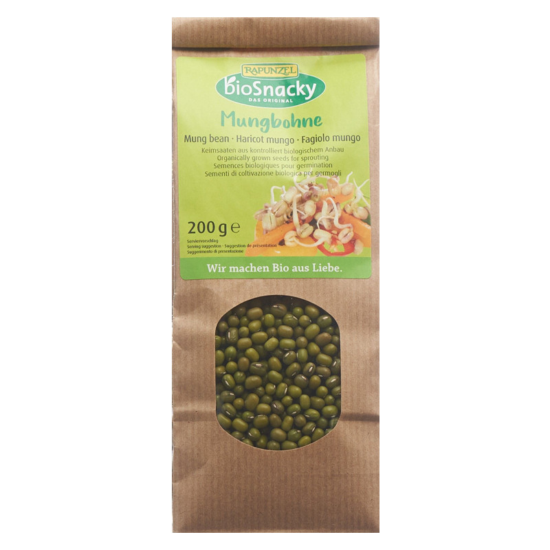Biosnacky Mungbohne Beutel 200 g
