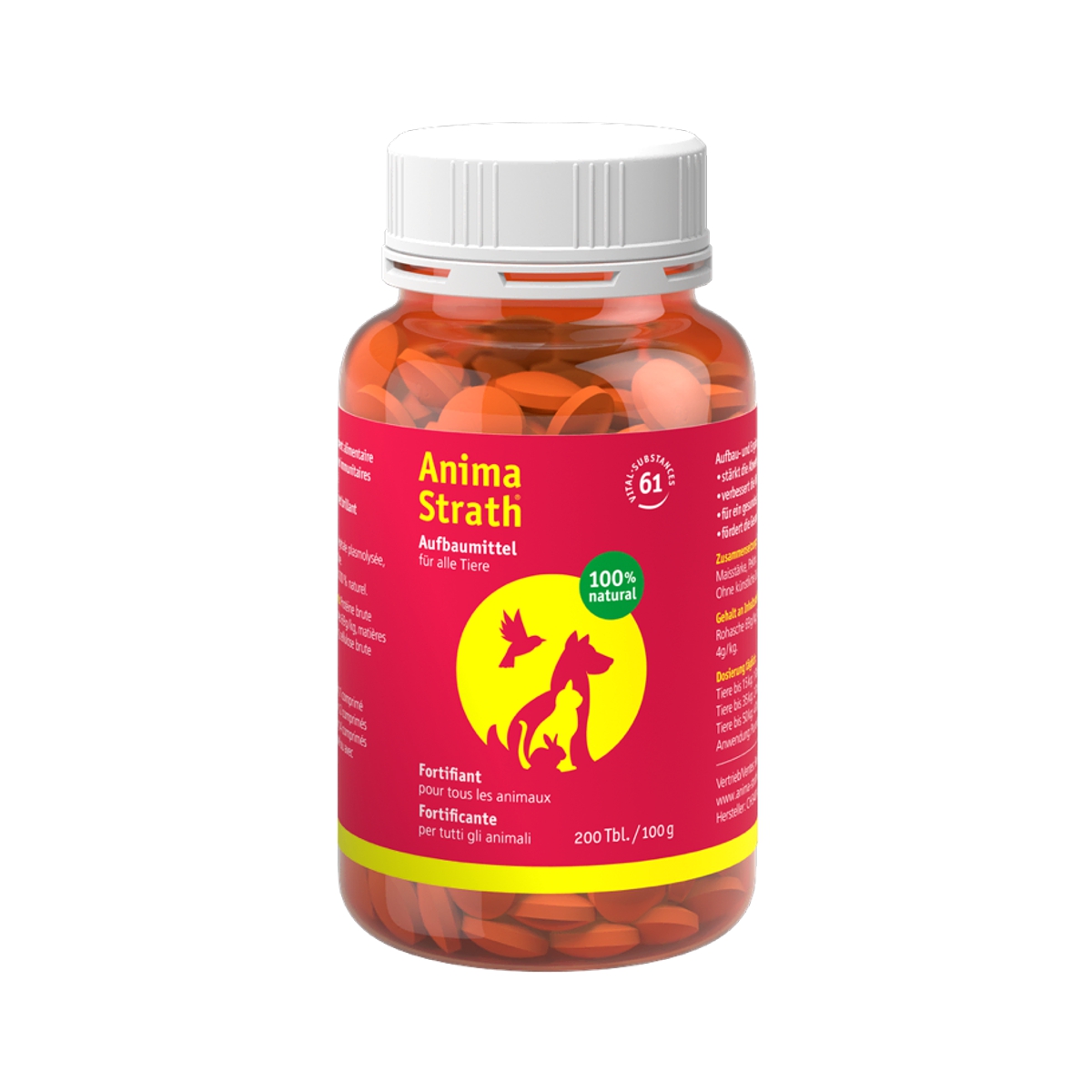 Anima Strath Aufbautabletten 200 Stück